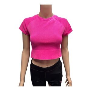 Joy Lab - NWT - Hot Pink Fitted Crop Activewear Size Large